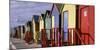 South Africa, Cape Town, Simons Town, Rows of Beach Hut-Paul Souders-Mounted Photographic Print