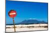 South Africa, Cape Town, Table Mountain, Rusted Sign-Catharina Lux-Mounted Photographic Print