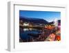 South Africa, Cape Town, V and a Waterfront, Table Mountain, Evening-Catharina Lux-Framed Photographic Print