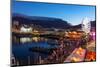 South Africa, Cape Town, V and a Waterfront, Table Mountain, Evening-Catharina Lux-Mounted Photographic Print