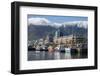 South Africa, Cape Town. Victoria and Alfred Waterfront, Table Mountain.-Cindy Miller Hopkins-Framed Photographic Print