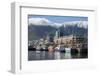 South Africa, Cape Town. Victoria and Alfred Waterfront, Table Mountain.-Cindy Miller Hopkins-Framed Photographic Print