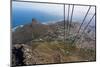 South Africa, Cape Town, View from the Table Mountain, Cableway-Catharina Lux-Mounted Photographic Print