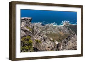 South Africa, Cape Town, View from the Table Mountain-Catharina Lux-Framed Photographic Print