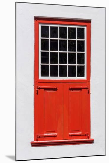 South Africa, Cape Town, Window, Red-Catharina Lux-Mounted Photographic Print