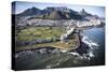 South Africa, Capetown, Aerial View of City-Stuart Westmorland-Stretched Canvas
