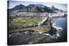 South Africa, Capetown, Aerial View of City-Stuart Westmorland-Stretched Canvas