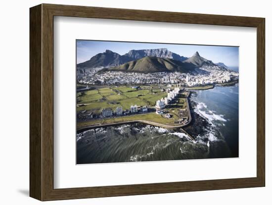 South Africa, Capetown, Aerial View of City-Stuart Westmorland-Framed Photographic Print