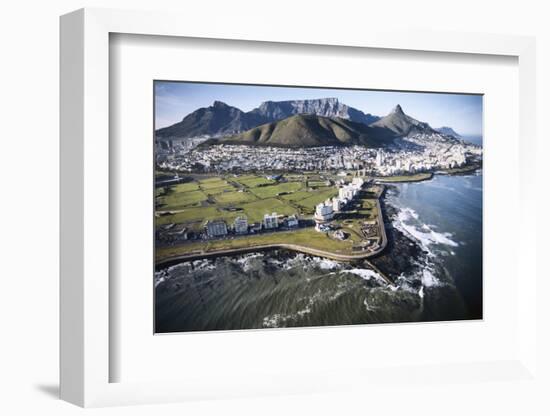 South Africa, Capetown, Aerial View of City-Stuart Westmorland-Framed Photographic Print