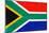 South Africa Flag Design with Wood Patterning - Flags of the World Series-Philippe Hugonnard-Mounted Art Print