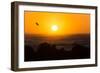 South Africa, Garden Route, Cape Agulhas, Sundown-Catharina Lux-Framed Photographic Print