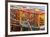 South Africa, Houtbay, Harbour, Lobster Pots-Catharina Lux-Framed Photographic Print