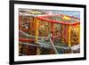 South Africa, Houtbay, Harbour, Lobster Pots-Catharina Lux-Framed Photographic Print