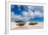 South Africa, Houtbay, in Sand Sinking Houses-Catharina Lux-Framed Photographic Print