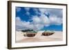 South Africa, Houtbay, in Sand Sinking Houses-Catharina Lux-Framed Photographic Print