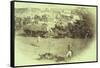 South Africa, Johannesburg, Market Square Market, 1888-null-Framed Stretched Canvas