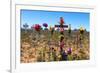 South Africa, Little Karoo, Memorial Crosses-Catharina Lux-Framed Photographic Print