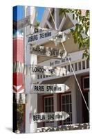 South Africa, Matjiesfontein, Signpost-Catharina Lux-Stretched Canvas