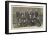 South Africa, President Brand of the Orange Free State and His Family-null-Framed Giclee Print