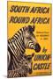 South Africa Round Africa-null-Mounted Art Print