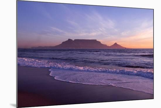 South Africa Table Mountain, Cape Town-null-Mounted Photographic Print