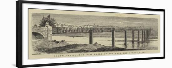 South Africa, the New Frere Bridge over the Orange River-null-Framed Premium Giclee Print