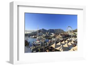 South Africa, Western Cape, Cape Town, V&A Waterfront, Victoria Wharf-Michele Falzone-Framed Photographic Print