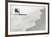 South Africa, Wilderness. Lifeguard tower on sand at Wilderness Beach.-Kymri Wilt-Framed Photographic Print