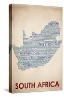 South Africa-American Flat-Stretched Canvas