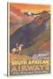 South African Airways Poster-null-Stretched Canvas