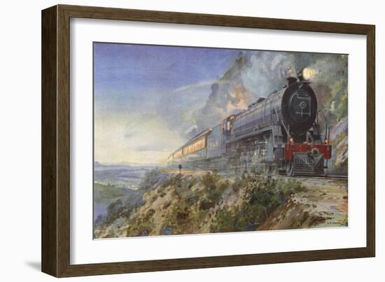 South African Express-null-Framed Art Print