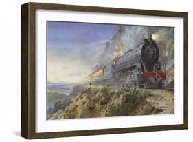 South African Express-null-Framed Art Print