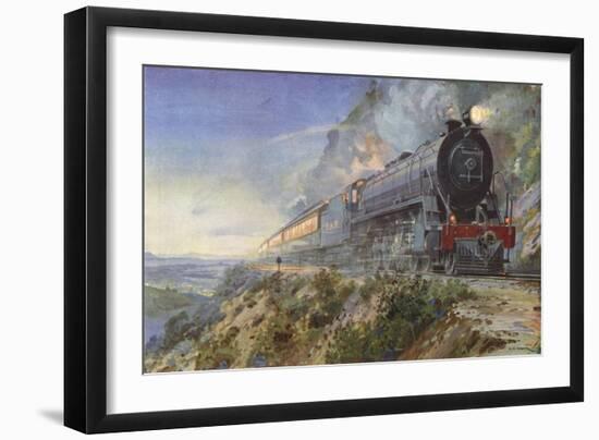 South African Express-null-Framed Art Print