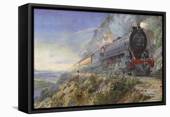 South African Express-null-Framed Stretched Canvas