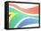 South African Flag-null-Framed Stretched Canvas