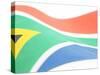 South African Flag-null-Stretched Canvas
