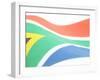 South African Flag-null-Framed Photographic Print