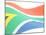 South African Flag-null-Mounted Photographic Print