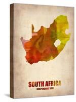 South African Map-NaxArt-Stretched Canvas