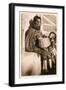 South African Mother and Child-Leon V. Kofod-Framed Art Print