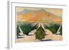 South African Orange Orchards, from the Series 'Summer's Oranges from South Africa'-Guy Kortright-Framed Giclee Print