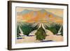 South African Orange Orchards, from the Series 'Summer's Oranges from South Africa'-Guy Kortright-Framed Giclee Print