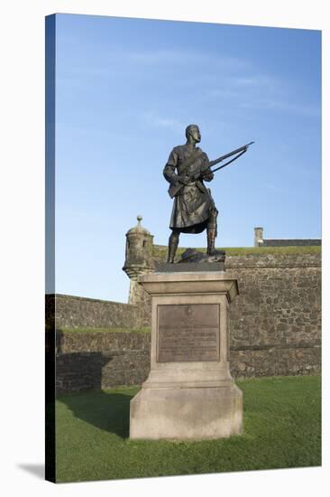 South African War Memorial of Argyll and Sutherland Highlanders-Nick Servian-Stretched Canvas