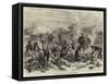 South African Warfare, a Halt of the 24th Regiment-null-Framed Stretched Canvas