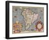 South America, 1606-Science Source-Framed Giclee Print