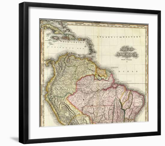 South America and West Indies, c.1823-Henry S^ Tanner-Framed Art Print