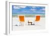 South America, Brazil, Alagoas, Praia Do Riacho, Sun Loungers and Cocktails on the Beach Pr-Alex Robinson-Framed Photographic Print