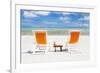 South America, Brazil, Alagoas, Praia Do Riacho, Sun Loungers and Cocktails on the Beach Pr-Alex Robinson-Framed Photographic Print