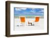 South America, Brazil, Alagoas, Praia Do Riacho, Sun Loungers and Cocktails on the Beach Pr-Alex Robinson-Framed Photographic Print