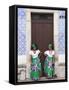 South America, Brazil, Dancers from the Tambor De Crioula Group Catarina Mina, in the Streets of Sa-Alex Robinson-Framed Stretched Canvas